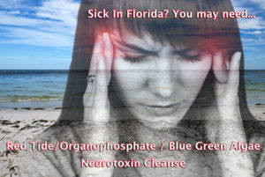 Florida red tide organophosphate Roundup