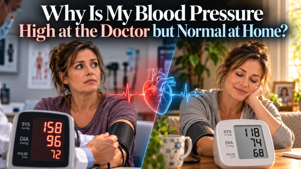 Why is my blood pressure high at the doctor's office and fine at home